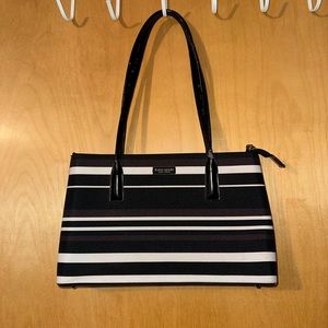 kate spade striped purse